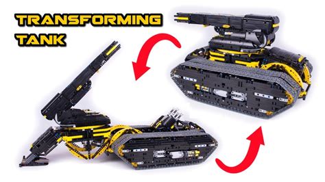 Don't Mess with This Transforming LEGO Howitzer Tank