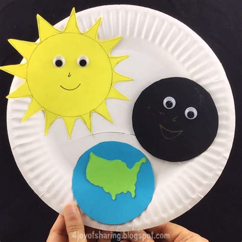 Solar Eclipse Craft - The Joy of Sharing