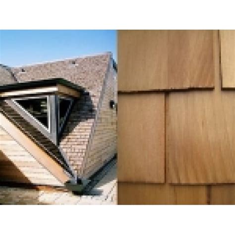 Cedar Shingles - Western Red Cedar Roof Shingles - Treated Blue Label