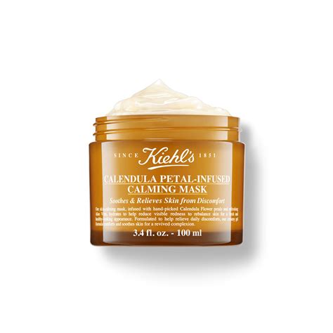 Calendula Petal-Infused Calming Face Mask | Kiehl's Australia