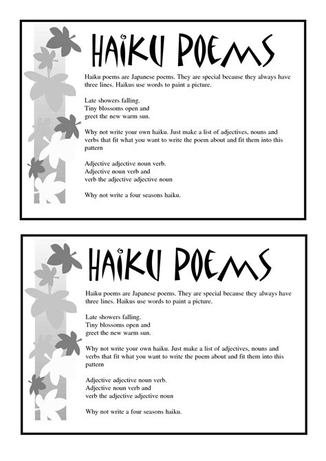 Haiku Poems For Kids | 808solutions