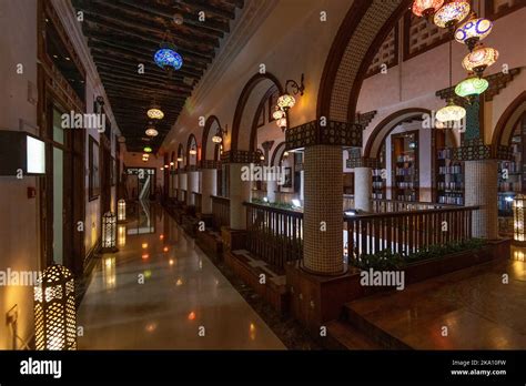 Souq Waqif Art Center inside Souq Waqif, old traditional market. The souq is considered one of ...