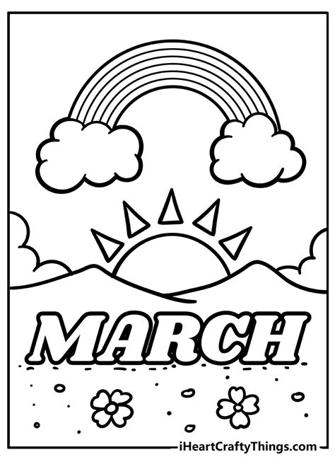 March Coloring Pages