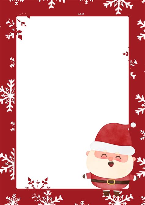 Santa Claus Page Border