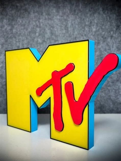 MTV music television MTV logo 3 D - MTV music television 3D - Catawiki