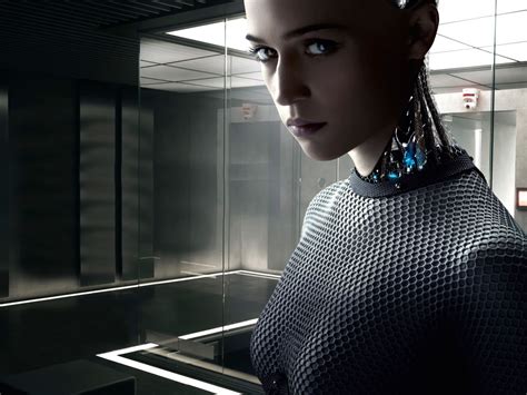 ALICIA VIKANDER – Ex Machina Poster – HawtCelebs