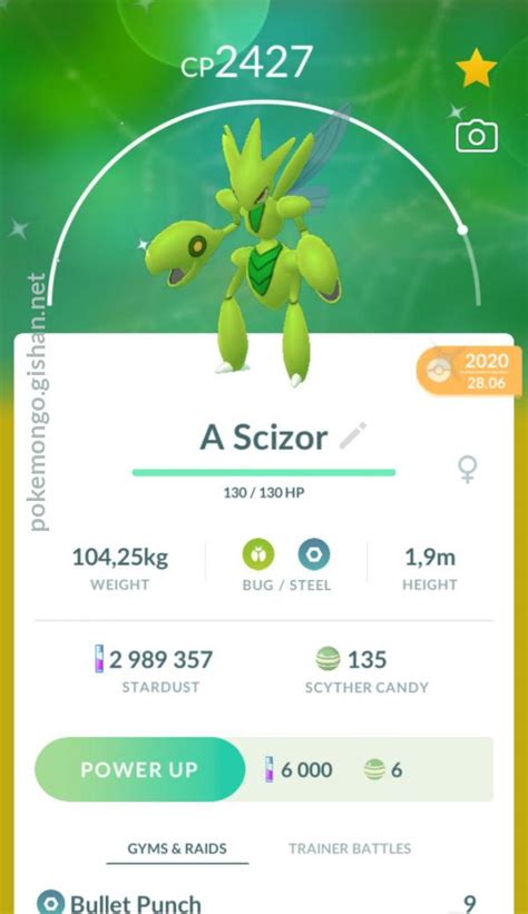 Shiny Scizor - Pokemon Go