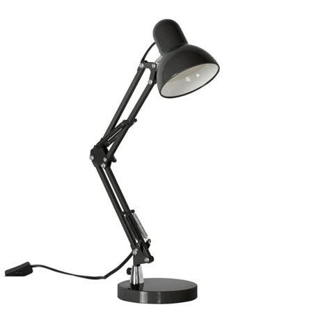 Mainstays LED Swing Arm Architect Desk Lamp, Black - Walmart.com ...