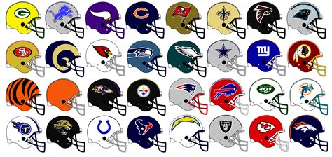 Printable Nfl Helmet Logos