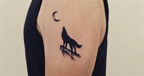 Aggregate 102+ about simple wolf tattoo unmissable - Billwildforcongress