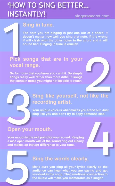 Ways To Make Your Singing Voice Better