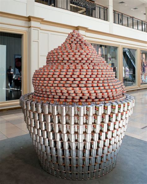 Canned Food Sculpture Ideas | Sculpture