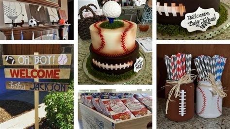 Baby Shower: {Vintage} Sports Theme - Shut The Front Dorr