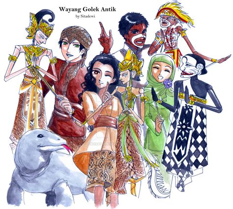 Wayang Golek Antik Characters by dinosaurusgede on DeviantArt