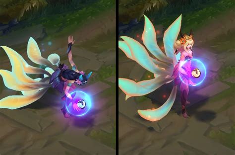 Elderwood Ahri Chroma skin - League of Legends skin