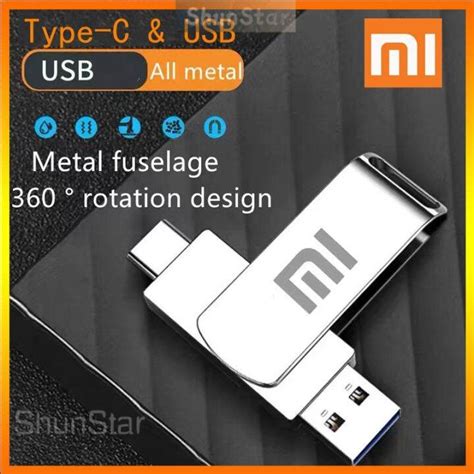 Pendrive Original 2 in 1 OTG Metal 2TB 1TB 512GB 256GB 128GB 64GB 32GB ...