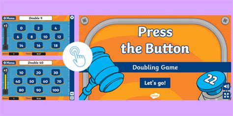 Doubling Press the Button Game