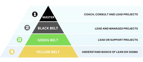 Lean Six Sigma Belt Comparison | Six Sigma Belt Levels Explained