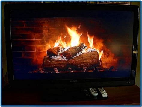 Fire Screensaver for TV - Download-Screensavers.biz