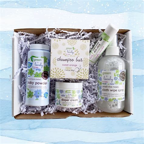 BABY SKIN CARE Box Gift Set /// Newborn Gift Baby Shower - Etsy