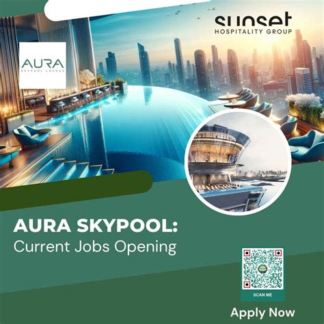 Ascend to New Professional Heights at AURA SKYPOOL – 4 Positions Open ...