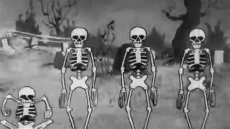 Spooky Scary Skeletons Original Song Video - YouTube