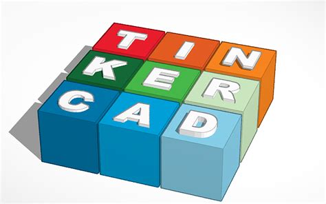 3D design Tinkercad logo - Tinkercad