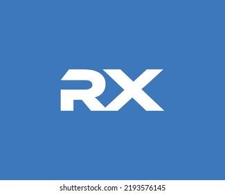 Rx Logo Design Vector Template Stock Vector (Royalty Free) 2193576145 | Shutterstock