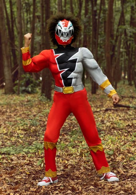 Power Rangers Dino Fury Red Ranger Kid's Costume