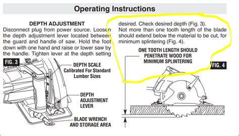 Setting cut depth on a circular saw – Love & Improve Life