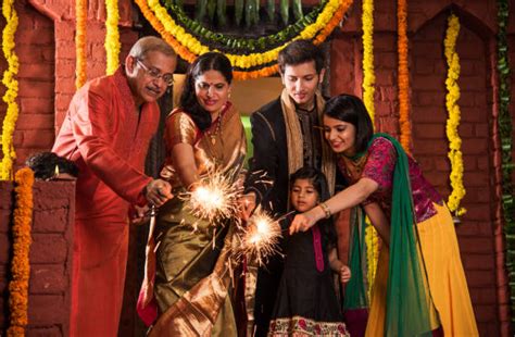 Royalty Free Diwali Family Pictures, Images and Stock Photos - iStock