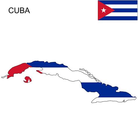 Cuba Flag Map and Meaning | Mappr