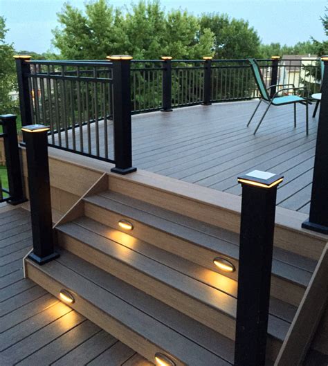 Outdoor Deck Stair Lighting