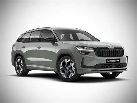 2024 Skoda Kodiaq Sportline Steel Grey Color | AUTOBICS