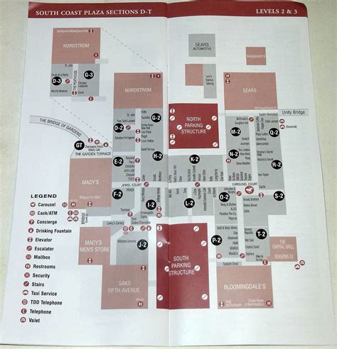 Map Of South Coast Plaza - World Map