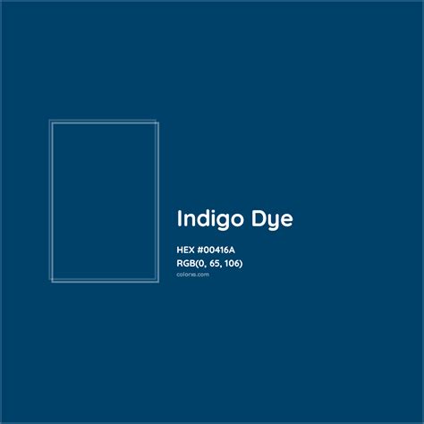 About Indigo Dye - Color codes, similar colors and paints - colorxs.com