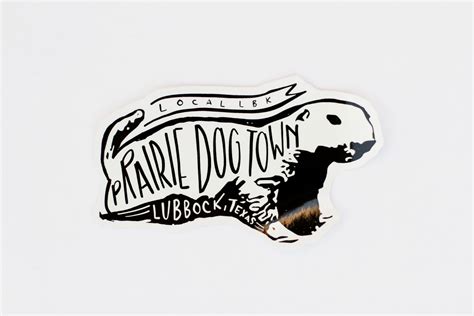 Prairie Dog Town Decal - Local LBK