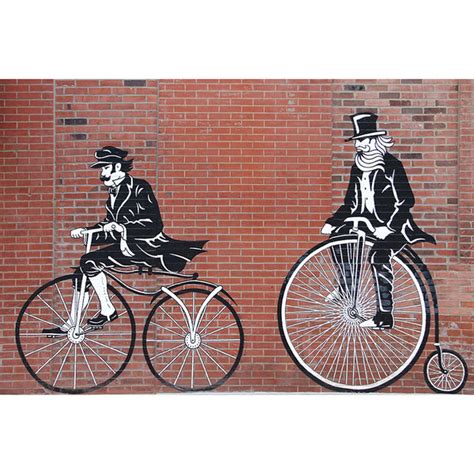 Retro Bicycle, Graffiti