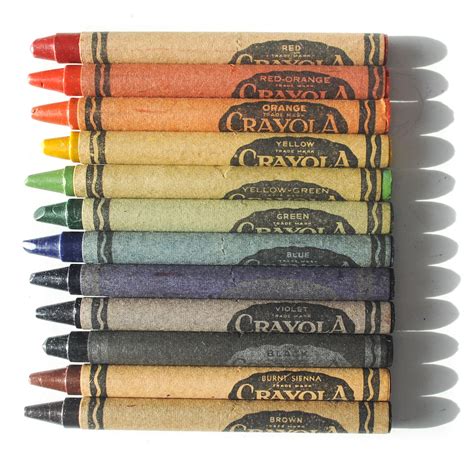 No. 12 Crayola Gold Medal Crayons | Crayon, Crayola, Melting crayons