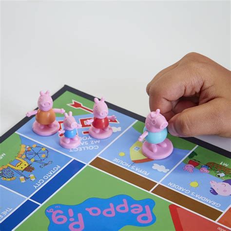 Monopoly Junior: Peppa Pig Edition Board Game for 2-4 Players, For Kids ...