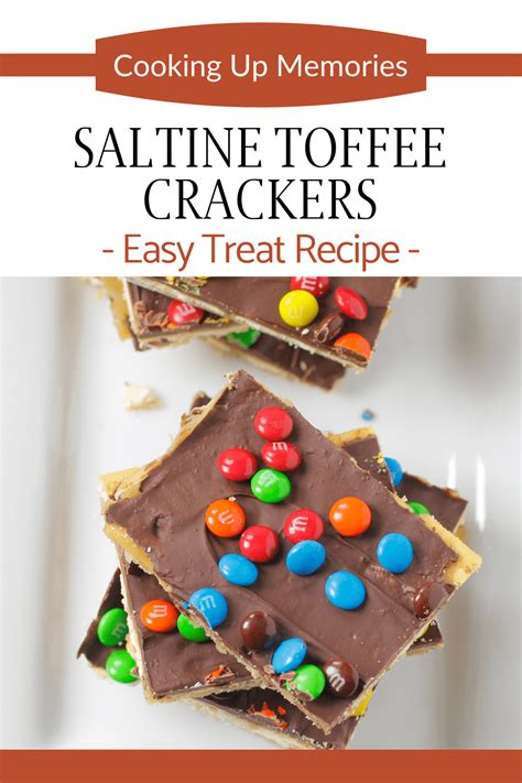 Easy To Make Saltine Toffee Bars - Cooking Up Memories