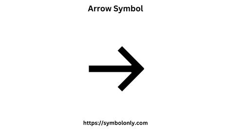 Arrow Symbols Copy and Paste ↑ ↓ → ←