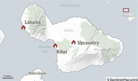 Hawaii fire map reveals locations of deadly wildfires in Maui | US News | Metro News