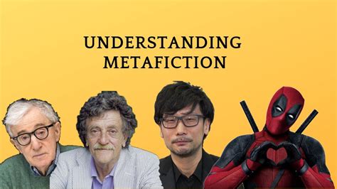 Understanding Metafiction (Literature, Films and Video Games) - YouTube