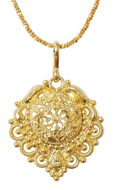 Gold Plated Chain with Pendant