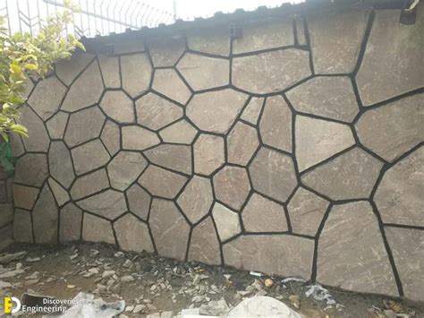 How to Make Beautiful Decorations With Flagstones For Wall | Engineering Discoveries