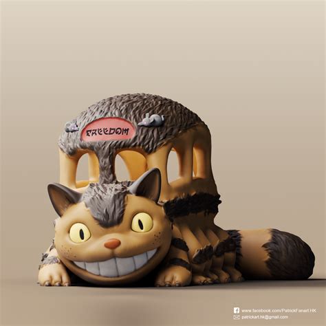 Free STL file Catbus(My Neighbor Totoro) 🚌・3D printable model to download・Cults