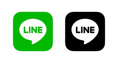 Line app logo, Line app symbol, Line icon free vector 18910747 Vector ...