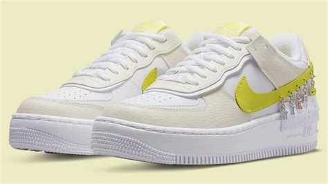 Nike Air Force 1 Shadow Yellow | Where To Buy | DJ5197-100 | The Sole Womens