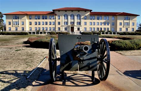 Field Cannon at Fort Sill Artillery Museum in Lawton, Oklahoma - Encircle Photos